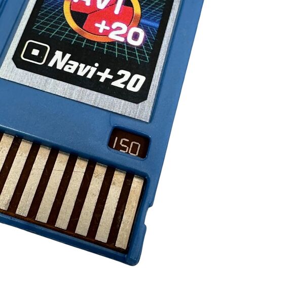 MegaMan Battle Chip Navi+20 150 for Mega Man PET 2004 Takara - Picture 3 of 3